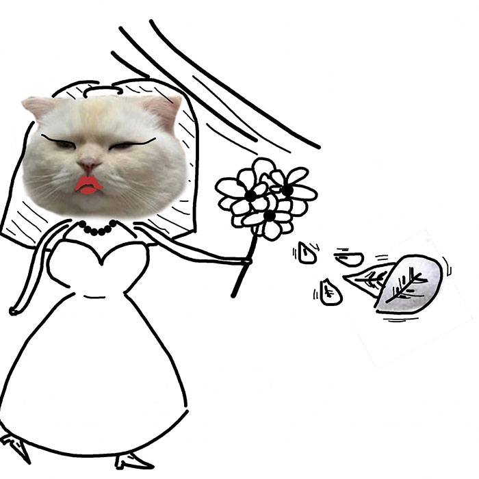 Drawing-Cat-People-Art