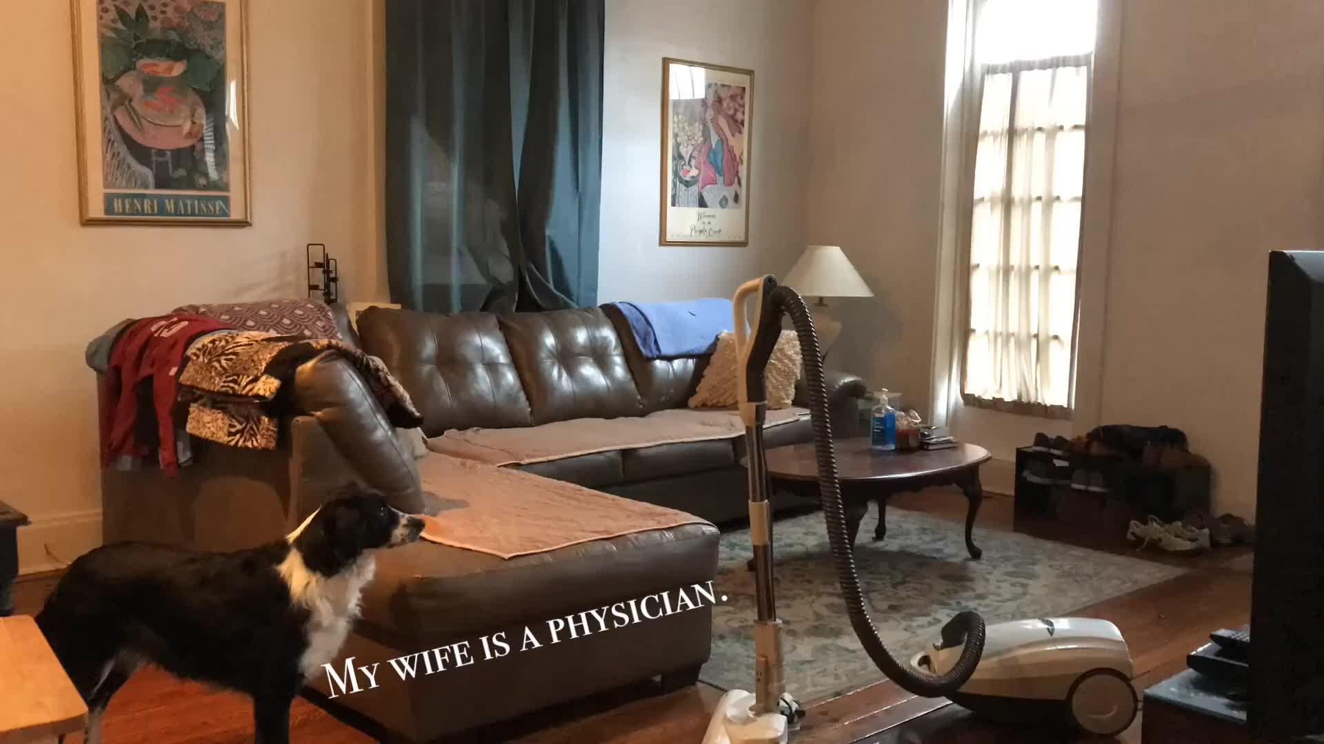 Guy Constructed A Fort For His Stressed Doctor Wife To Relax In After Work During The Pandemic