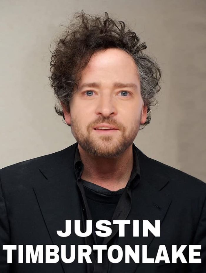 Justin Timberlake And Tim Burton