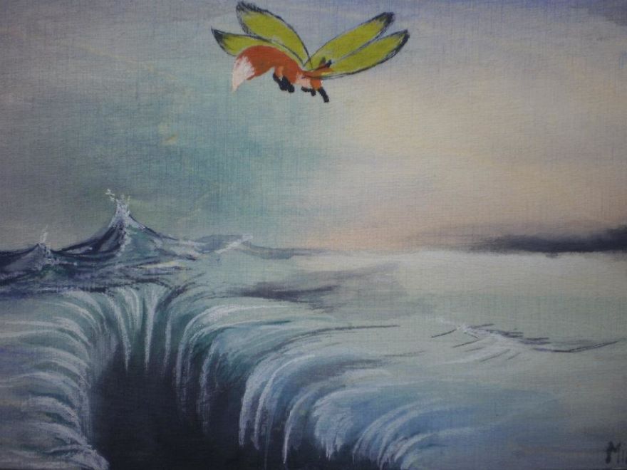 Watercolors On Plywood