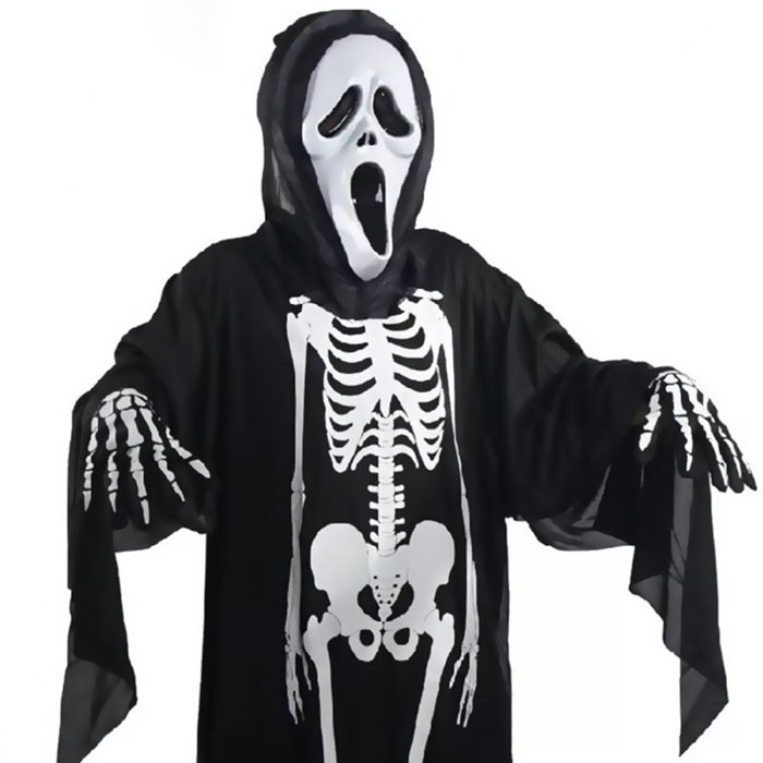 This Skeleton Costume Comes With An Extra Set Of Arms