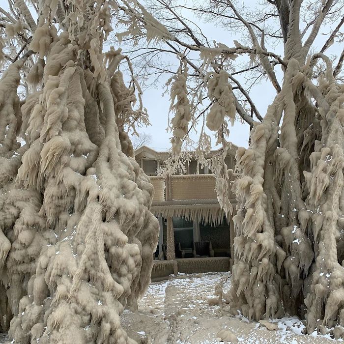 People's Homes Near Lake Erie Get Covered In Thick Ice, They Say It Looks Cool But It's A Nightmare To Live In People's Homes Near Lake Erie Get Covered In Thick Ice, They Say It Looks Cool But It's A Nightmare To Live In