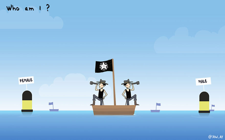 I Draw About Lgbt+ Lives And Issues To Let People Know That They Are Not Alone