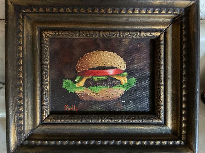 Found This Original Painting Last Week At A Savers In Mesa. Love At First Sight. Paddy Craun Is The Artist