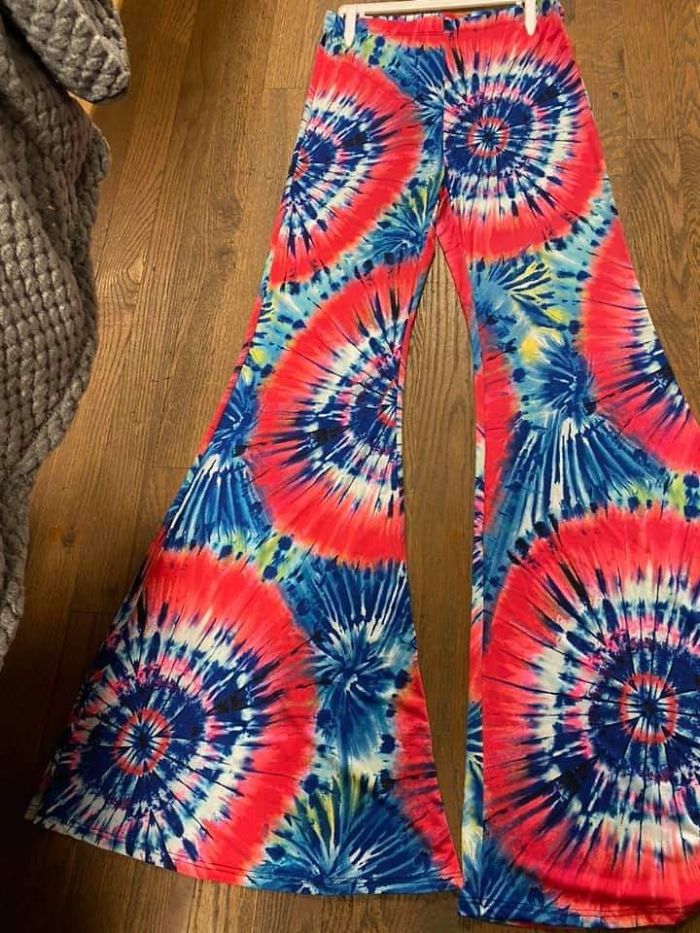 Bought These At A Consignment Shop For $1... Bell Bottoms At Making A Comeback. I Love Anything That Looks Like Something From The 70's. My Hippie Days Never Left