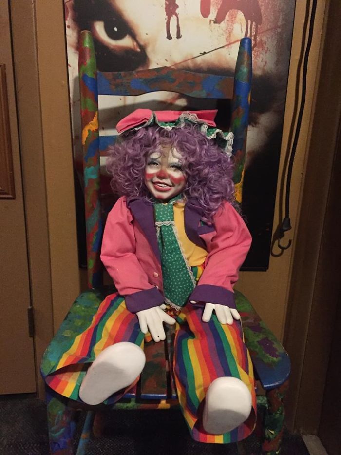 Found At Thrift Store In Pittsburgh Pa. Not Sure If She’s Totally Terrifying Or Cute