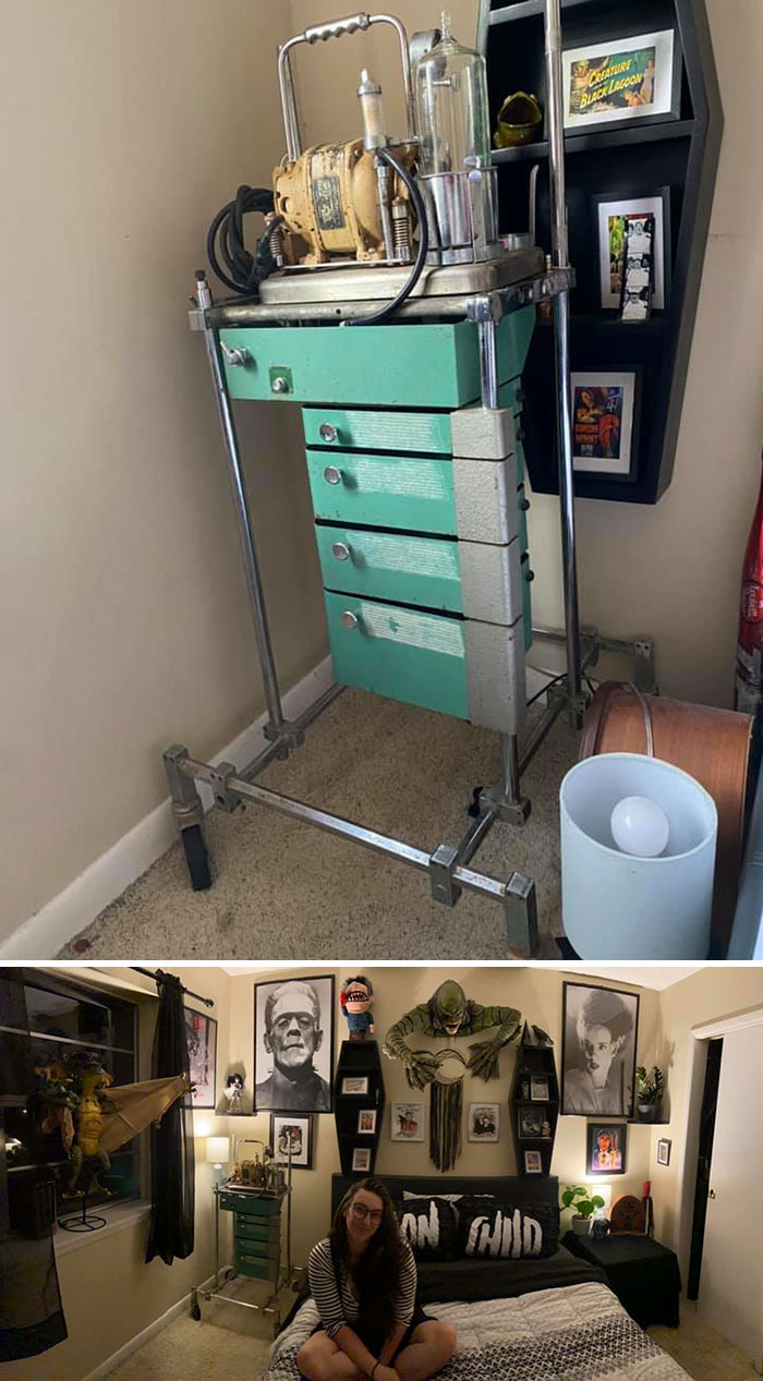 I Have My Very Own Mid-Century Medical Cart And Embalming Machine!!