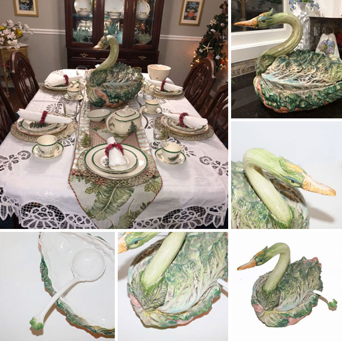 I Bought This Large And In Charge Oversized 24” Soup Tureen (With Ladle) From A Local Estate Sale In Dallas, Tx