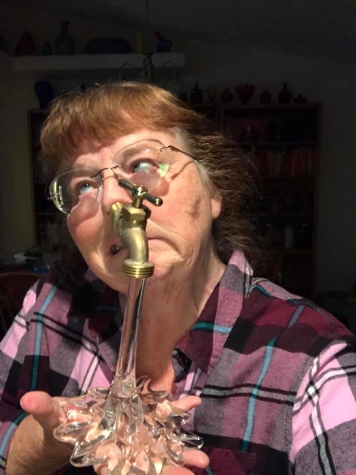 Ever Have One Of Those Colds Where Your Sinuses Feel Like A Water Faucet? (The Funny Things You Find At Thrift Stores. Ha Ha)