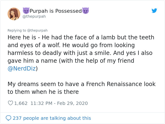 Woman Draws A Creepy Character That Keeps Appearing In Her Nightmares Woman Draws A Creepy Character That Keeps Appearing In Her Nightmares