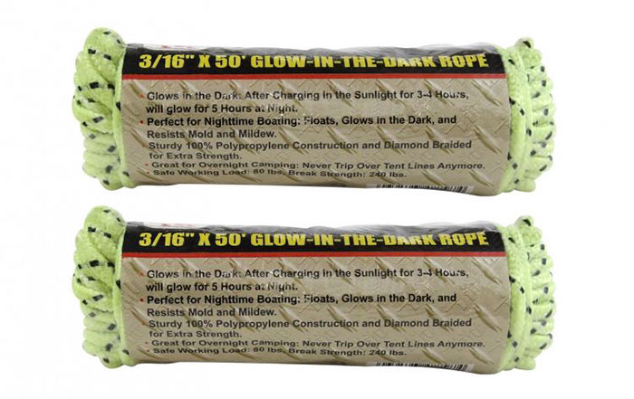 These Tent Ropes That Glow In The Dark Will Prevent Tripping Over Them At Night These Tent Ropes That Glow In The Dark Will Prevent Tripping Over Them At Night
