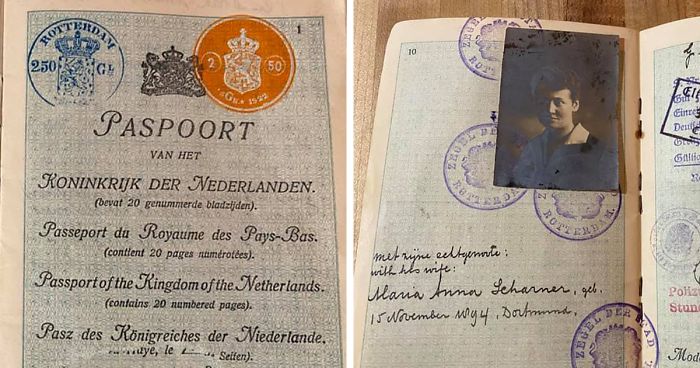 Here’s What European Passports From 100 Years Ago Look Like
