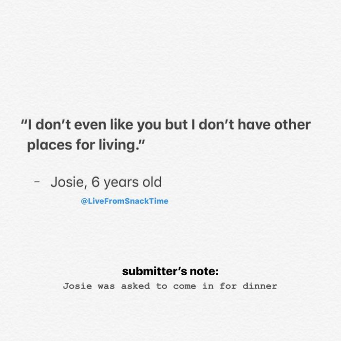 Live From Snack Time