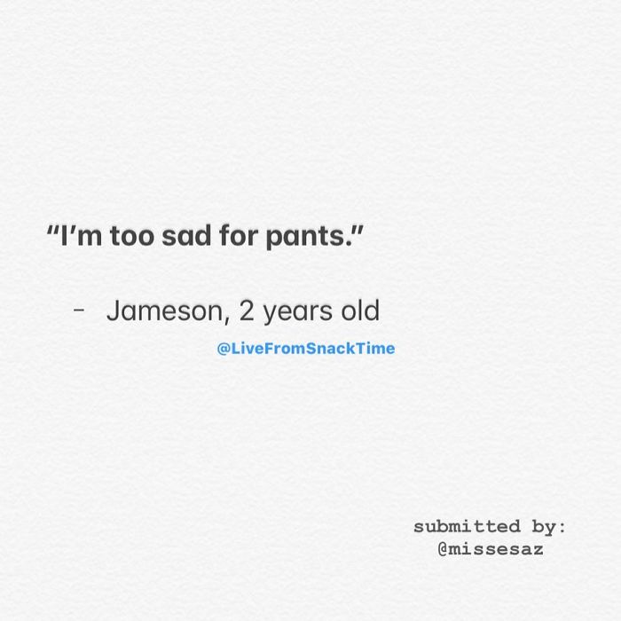 Live From Snack Time