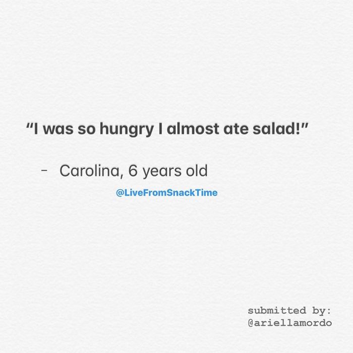 Live From Snack Time