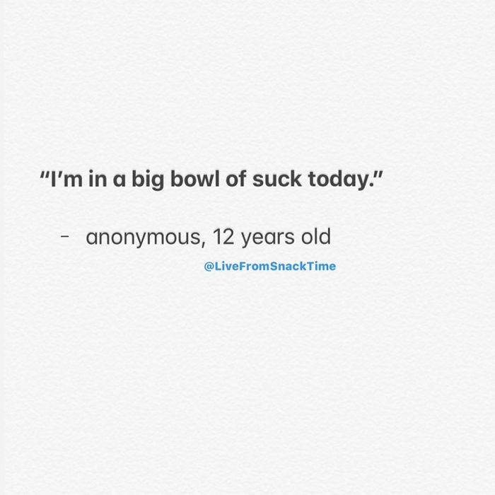 Live From Snack Time