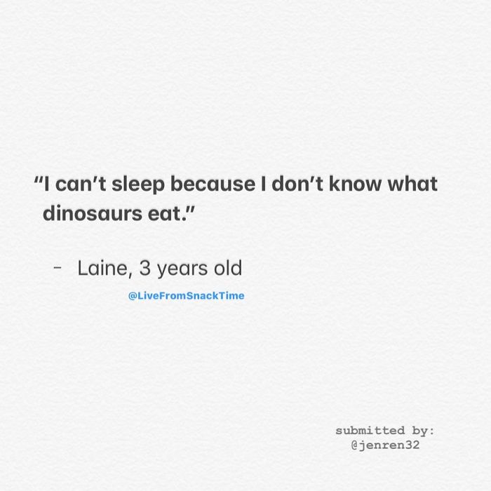 Live From Snack Time