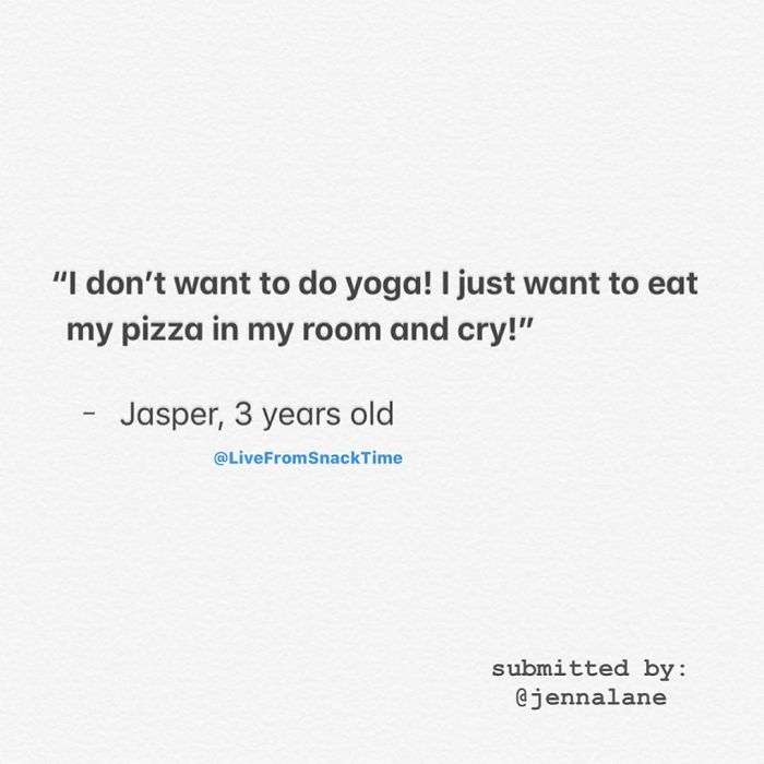 Live From Snack Time