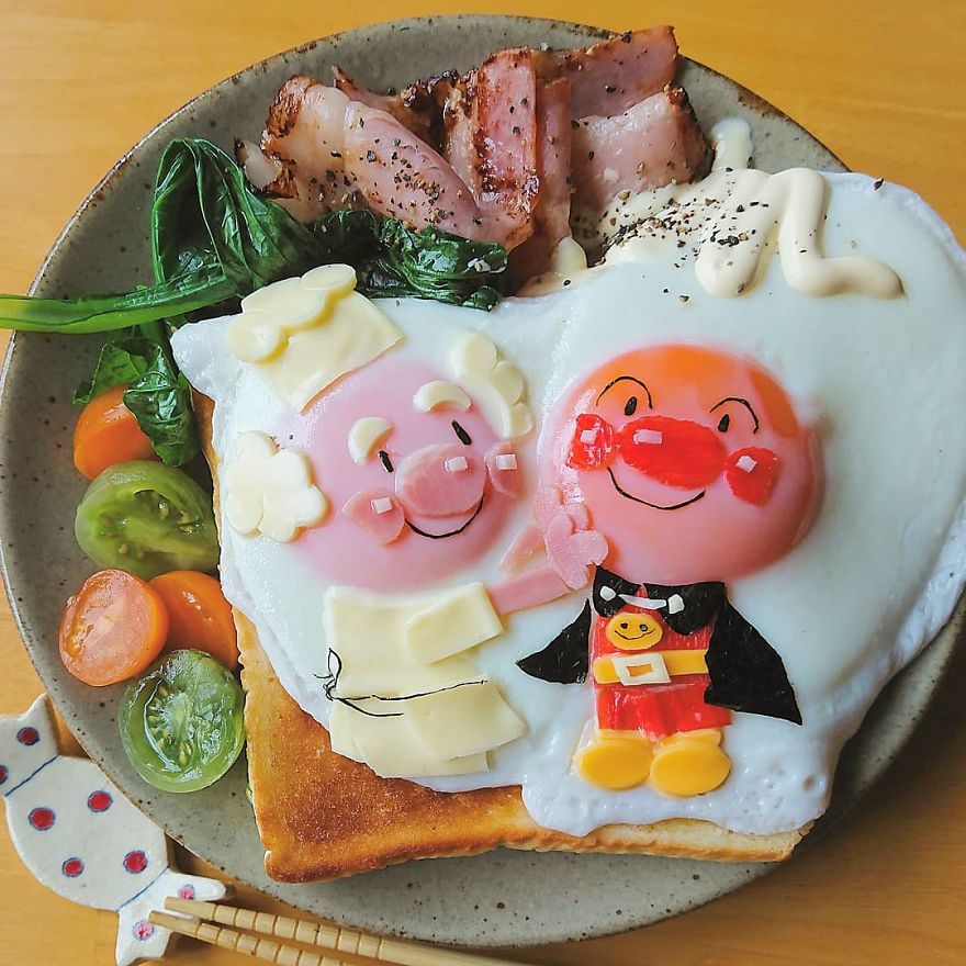 Japanese-Mom-Egg-Food-Art