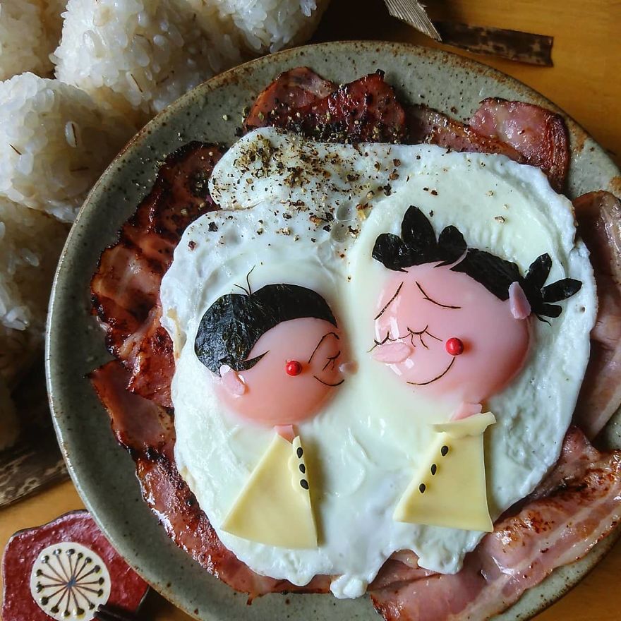 Japanese-Mom-Egg-Food-Art