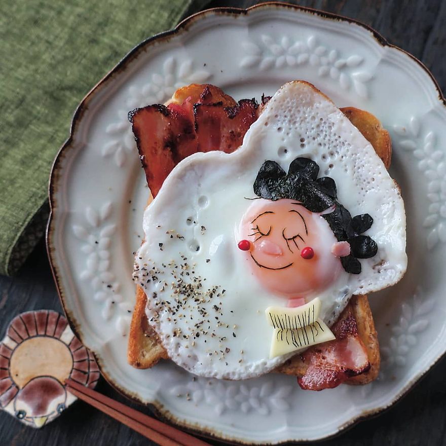 Japanese-Mom-Egg-Food-Art