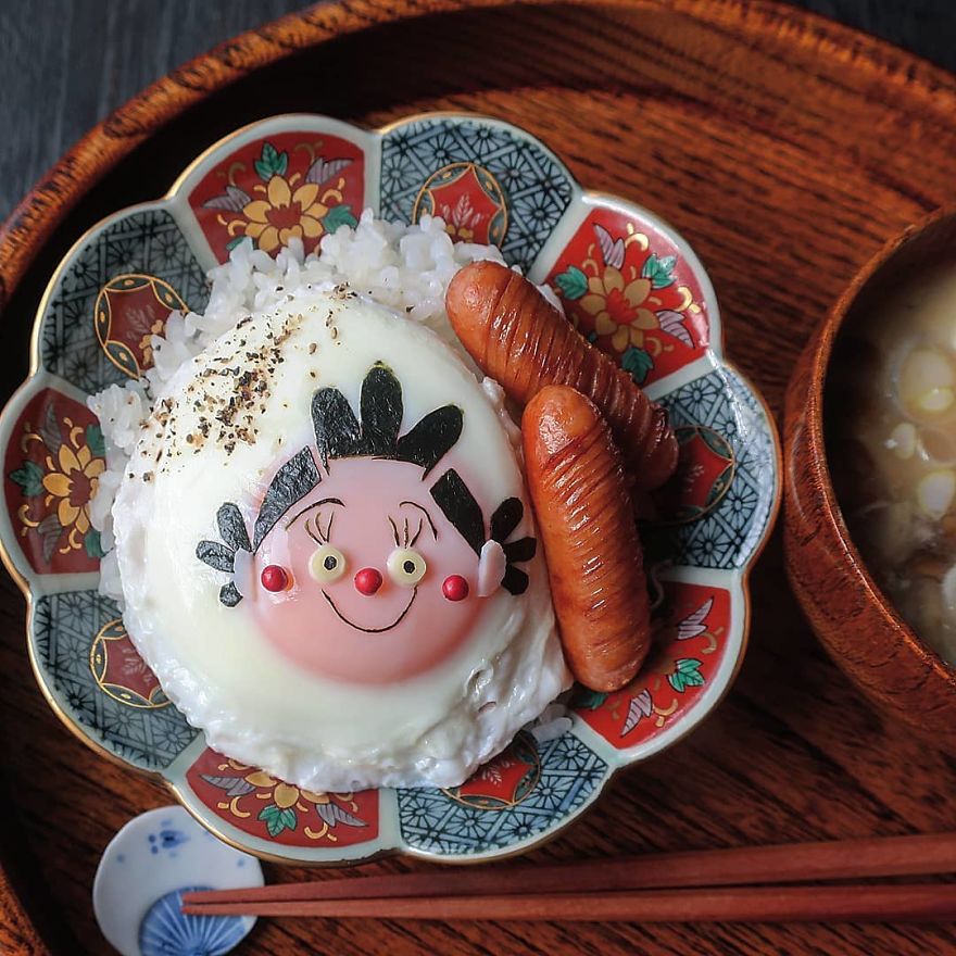 Japanese-Mom-Egg-Food-Art