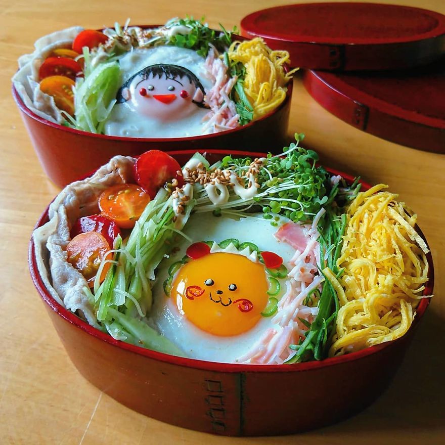 Japanese-Mom-Egg-Food-Art