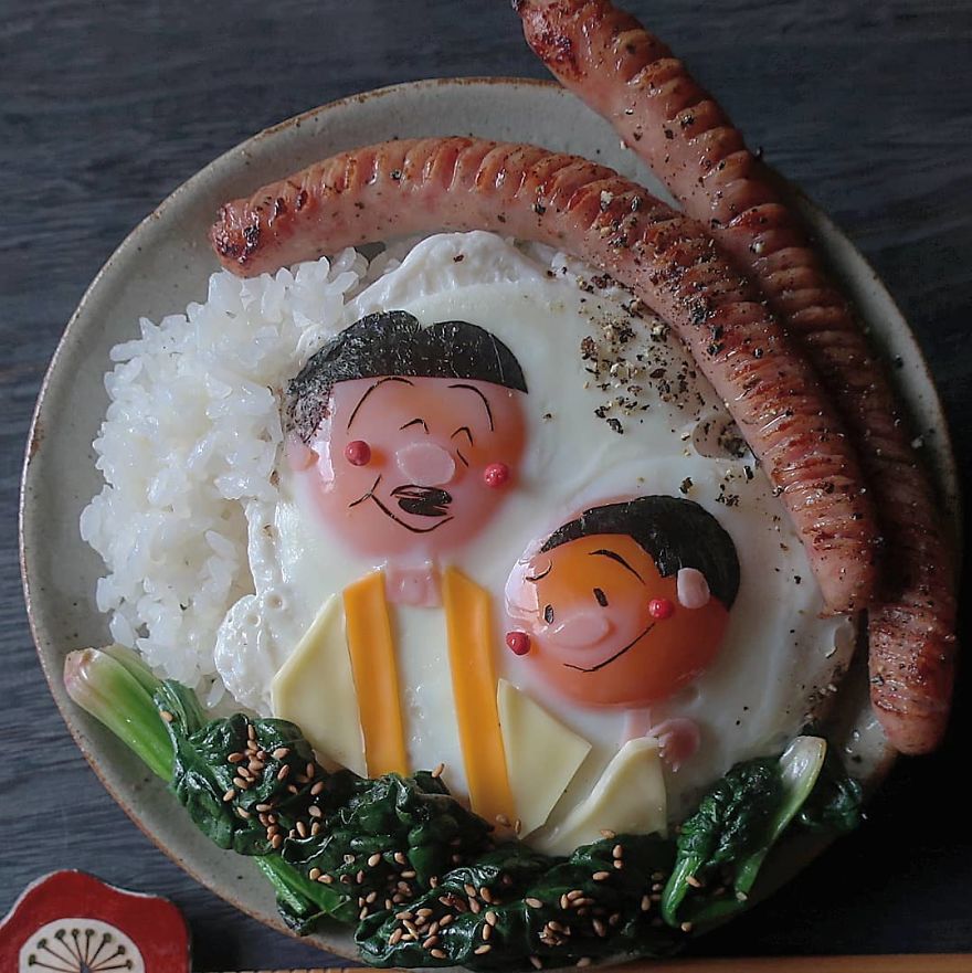 Japanese-Mom-Egg-Food-Art