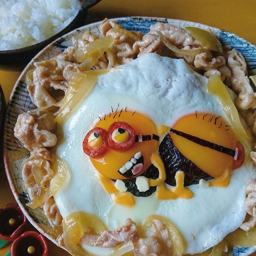 Japanese-Mom-Egg-Food-Art