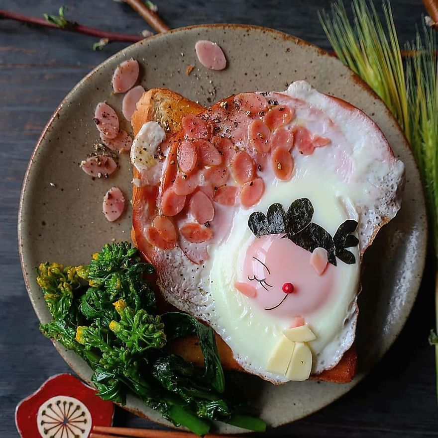 Japanese-Mom-Egg-Food-Art