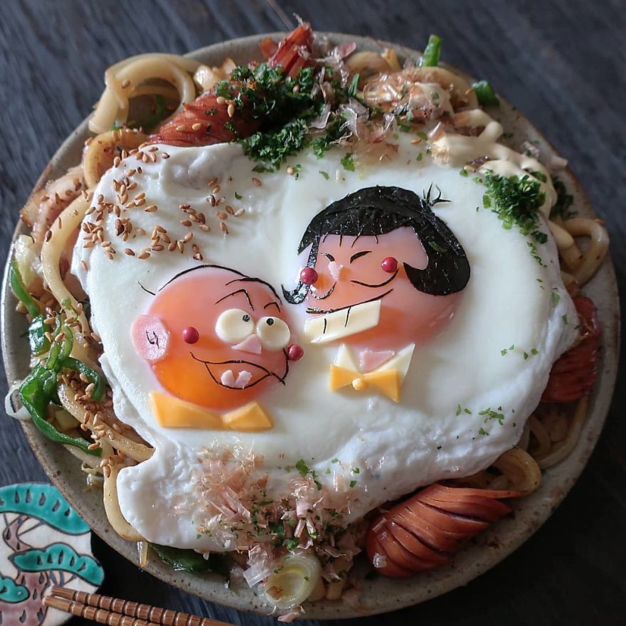 Japanese-Mom-Egg-Food-Art