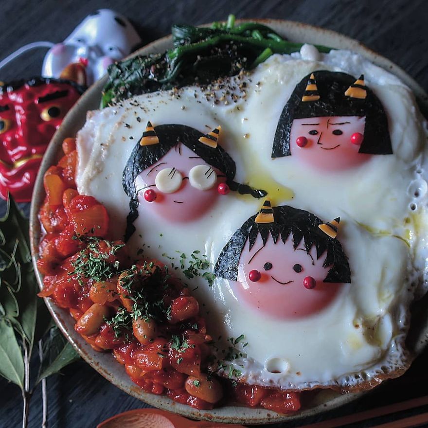 Japanese-Mom-Egg-Food-Art