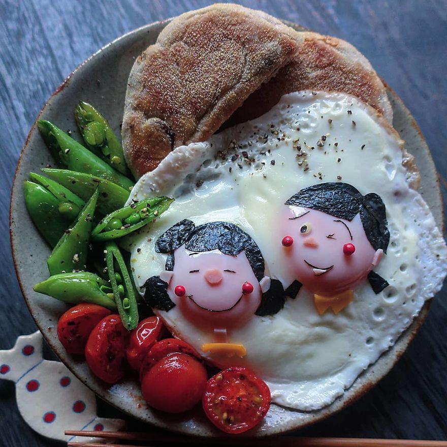 Japanese-Mom-Egg-Food-Art