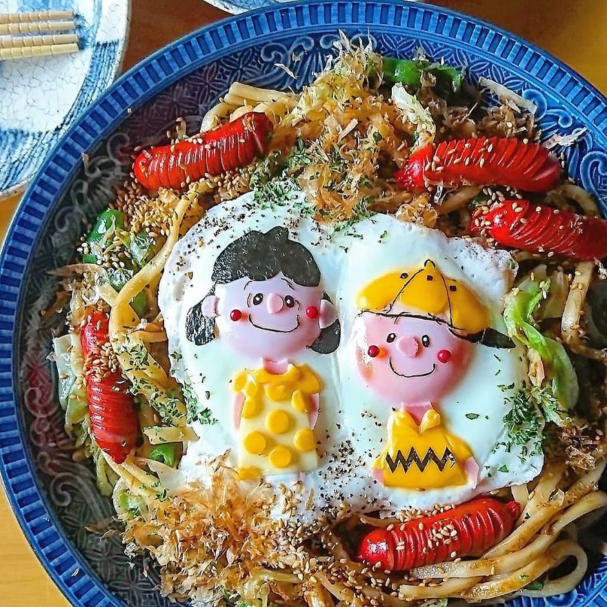 Japanese-Mom-Egg-Food-Art