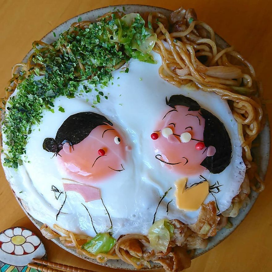 Japanese-Mom-Egg-Food-Art