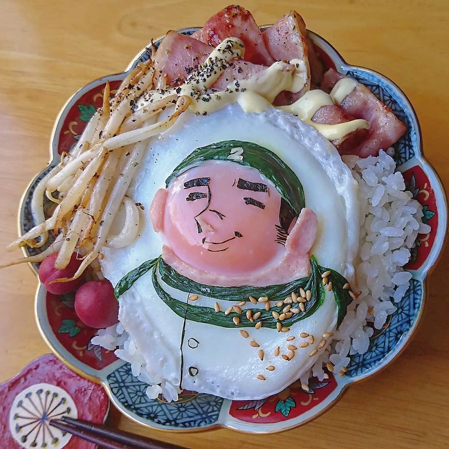 Japanese-Mom-Egg-Food-Art