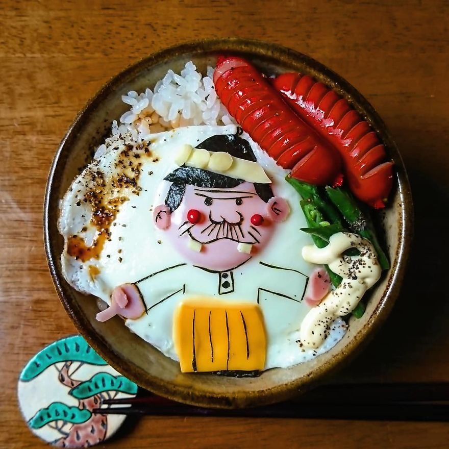 Japanese-Mom-Egg-Food-Art