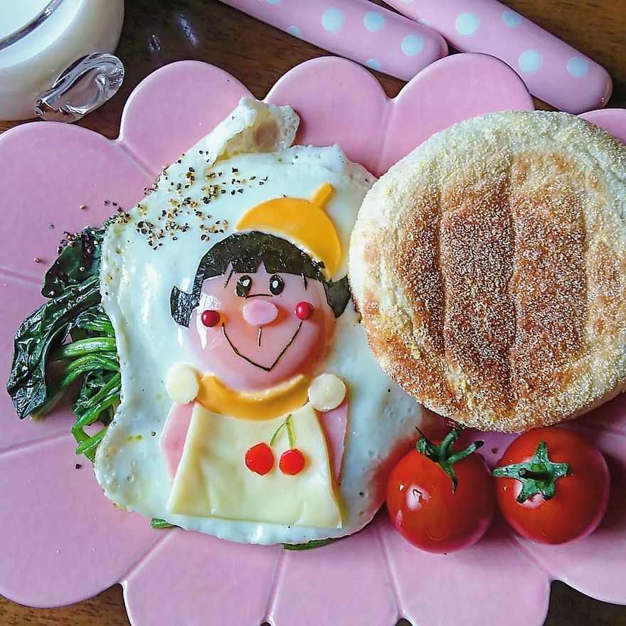 Japanese-Mom-Egg-Food-Art