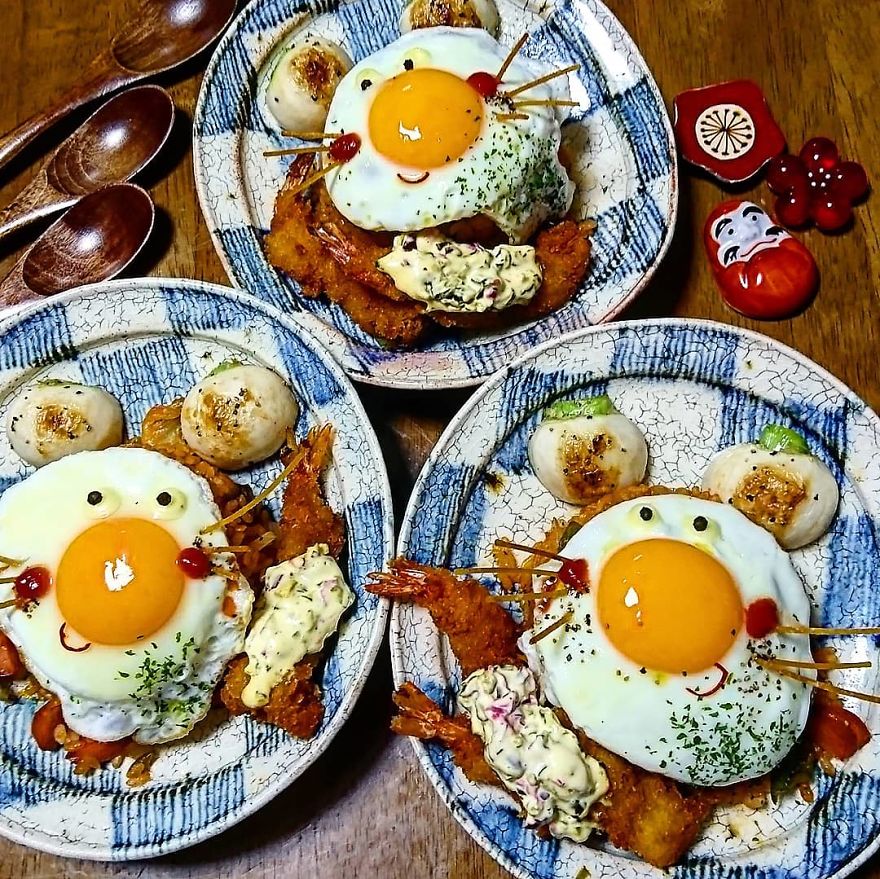 Japanese-Mom-Egg-Food-Art
