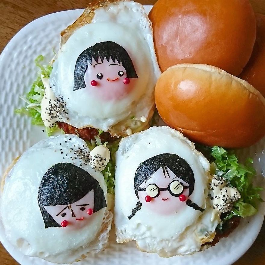 Japanese-Mom-Egg-Food-Art