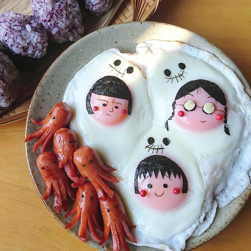 Japanese-Mom-Egg-Food-Art