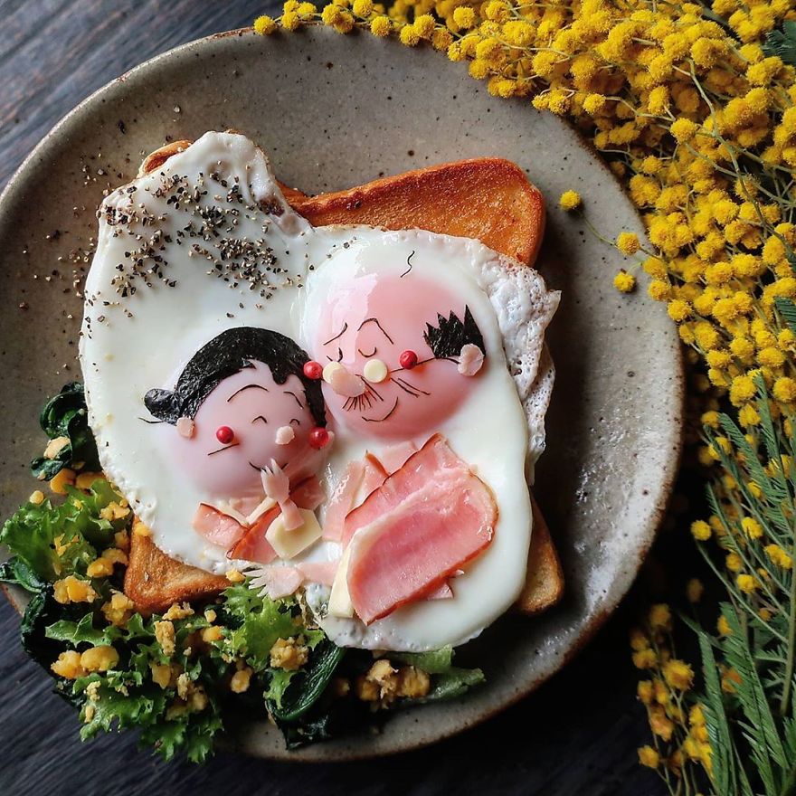 Japanese-Mom-Egg-Food-Art