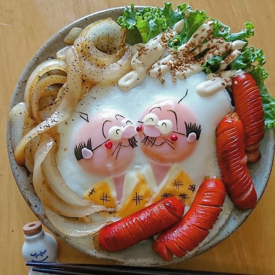 Japanese-Mom-Egg-Food-Art