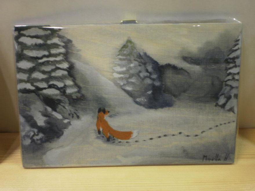 Watercolors On Plywood