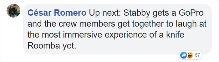 This "Knife Roomba" Story Is Going Viral And It Perfectly Illustrates How Aliens Would Probably Find Humankind Weird