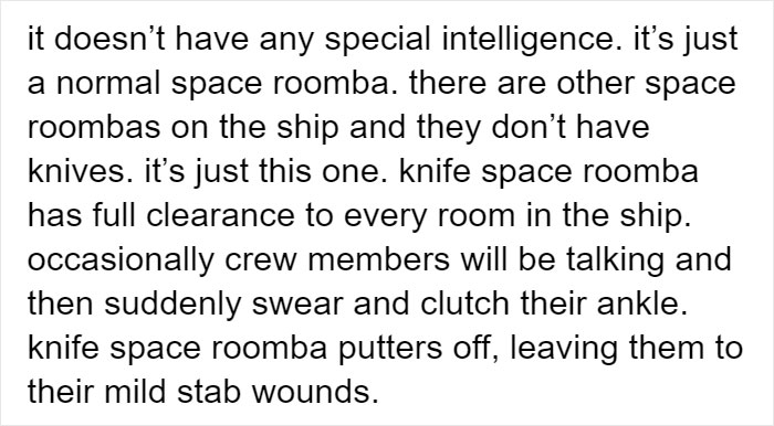 This "Knife Roomba" Story Is Going Viral And It Perfectly Illustrates How Aliens Would Probably Find Humankind Weird This "Knife Roomba" Story Is Going Viral And It Perfectly Illustrates How Aliens Would Probably Find Humankind Weird
