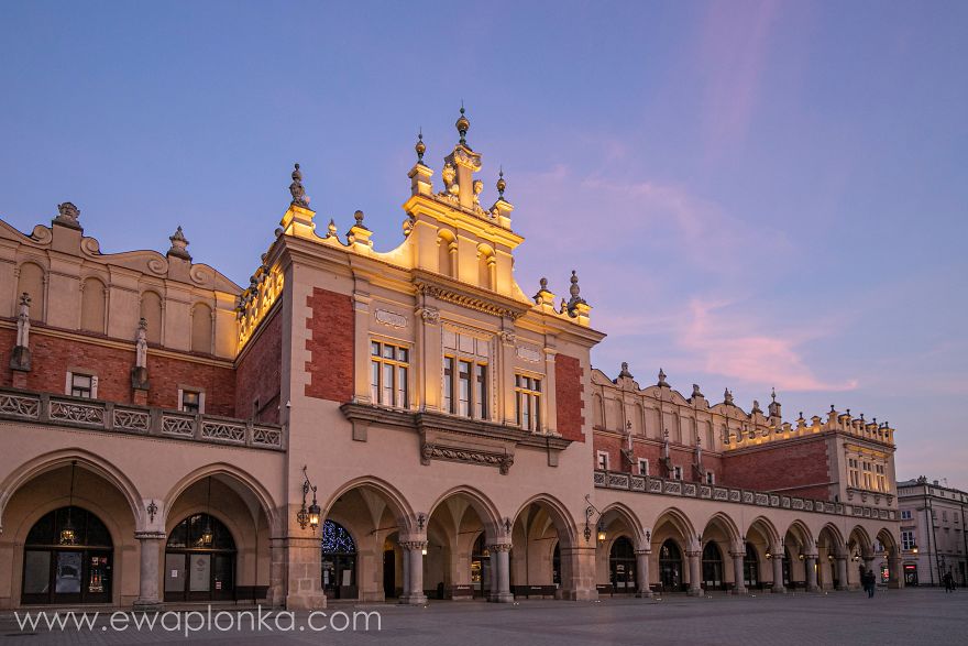 Empty Krakow Old Town During Coronavirus Pandemic