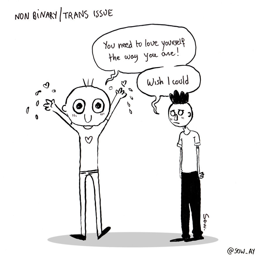 I Draw About Lgbt+ Lives And Issues To Let People Know That They Are Not Alone