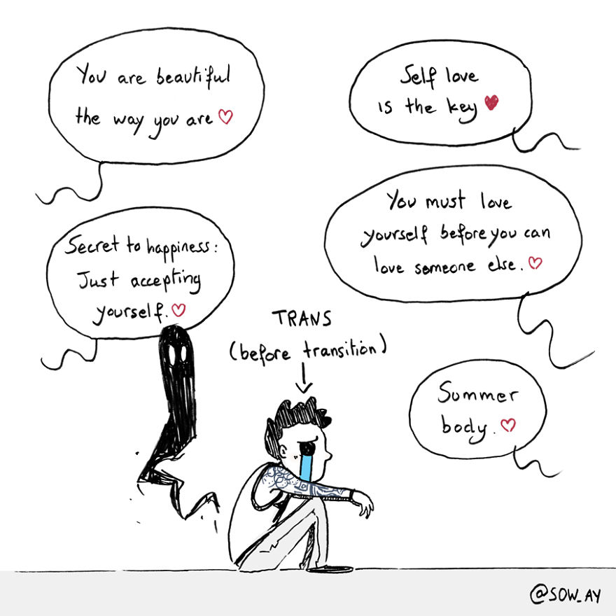 I Draw About Lgbt+ Lives And Issues To Let People Know That They Are Not Alone