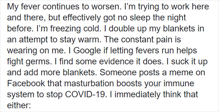 "It's Brutal": Man Who Tested Positive For COVID-19 Shares The Innocent First Symptoms He Experienced "It's Brutal": Man Who Tested Positive For COVID-19 Shares The Innocent First Symptoms He Experienced